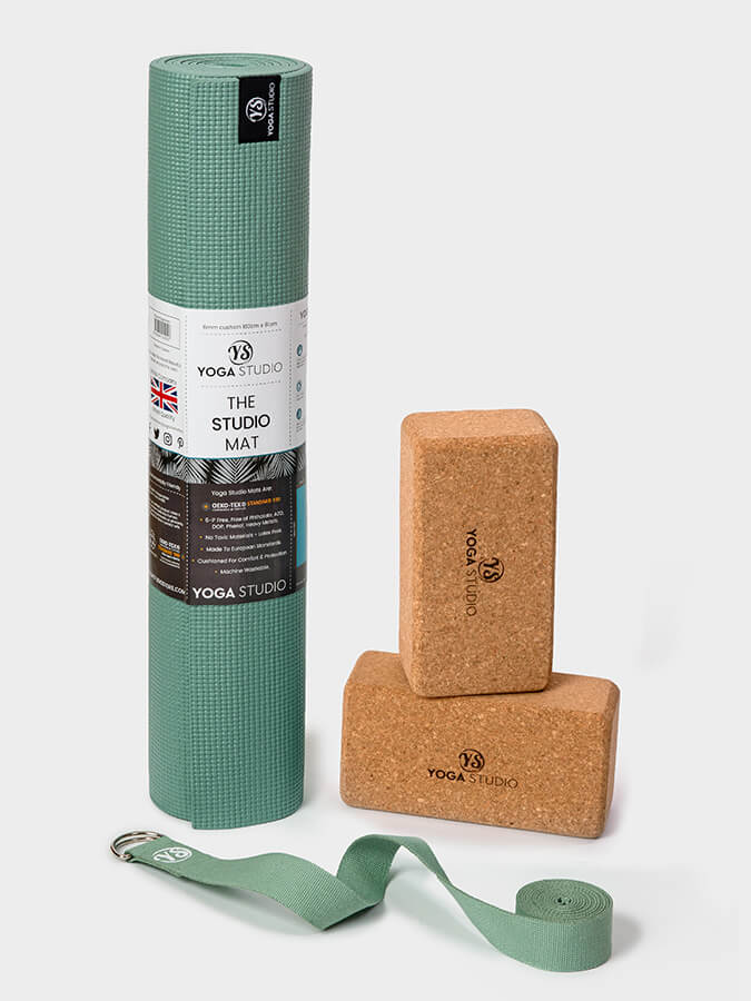 Yoga Studio Oeko-Tex Starter Cork Yoga Set